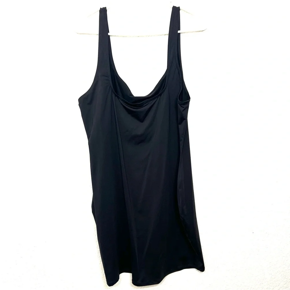 Skims Swim Tank Dress Black Size 4X New